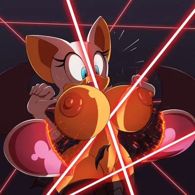 rouge the bat (sega, sonic the hedgehog (series)) created by roga141