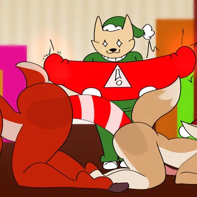 rudolph the red-nosed reindeer (christmas) created by wolfbaloo