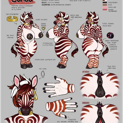 sanaa (zwerewolf) created by fralea