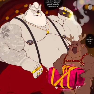 santa claus (christmas) created by hotdogsauau