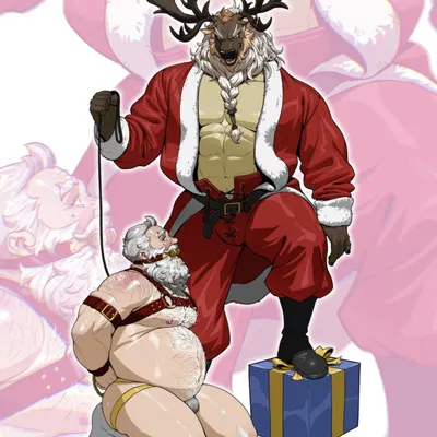 santa claus (christmas) created by nesskain