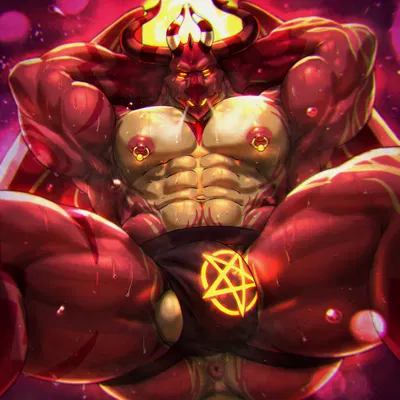 satan (helluva boss) (european mythology, hellaverse) created by johnthelewd art
