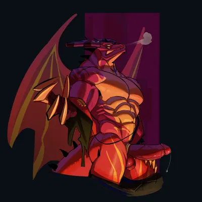 satan (helluva boss) (hellaverse, helluva boss) created by dottodottodott0