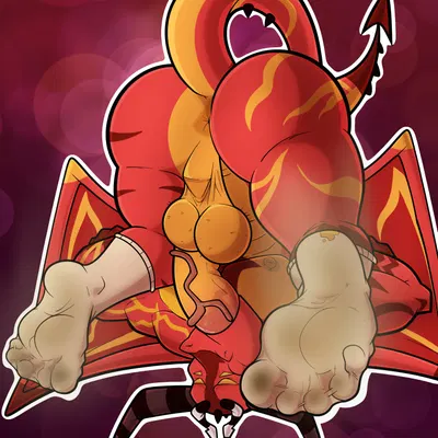 satan (helluva boss) (hellaverse, helluva boss) created by randydraccoon2