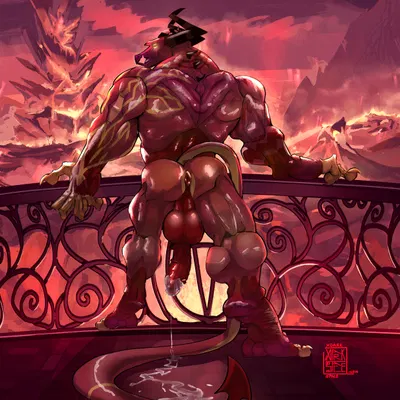 satan (helluva boss) (hellaverse, helluva boss) created by xdarkspace