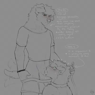 shasta chirmann (cerberussenn), tobey balaguero (cerberussenn) created by cerberussenn