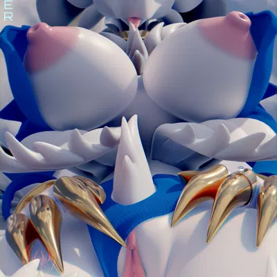 shiraume (wayvemayker) (blender eevee next, mythology) created by wayvemayker