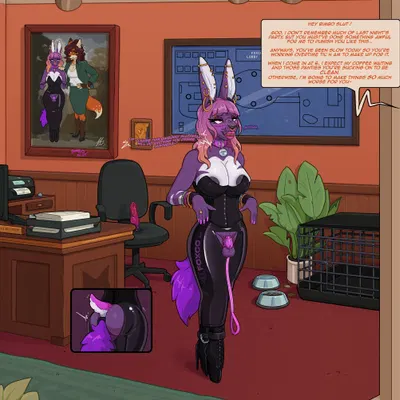 simon blutrot, simone augustine (bigtiddyfox) created by bigtiddyfox