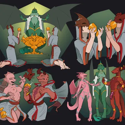 skalaza (mythology) created by vonepitaph