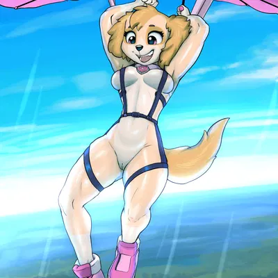 skye (paw patrol) (paw patrol) created by diacordst