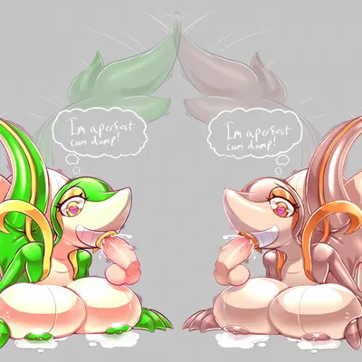 smugleaf (character) (nintendo, pokemon) created by bimboaudino