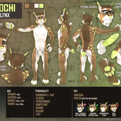 sochi (lynx) created by fek