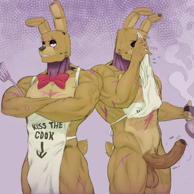 springtrap (fnaf) (five nights at freddy's, five nights at freddy's 3) created by nk63171432