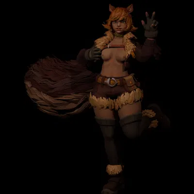 squirrel girl (marvel) (marvel, marvel rivals) created by athenansfw