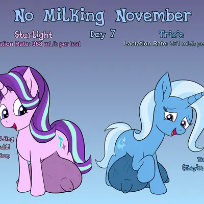 starlight glimmer (mlp), trixie (mlp) (friendship is magic, hasbro) created by wapamario63