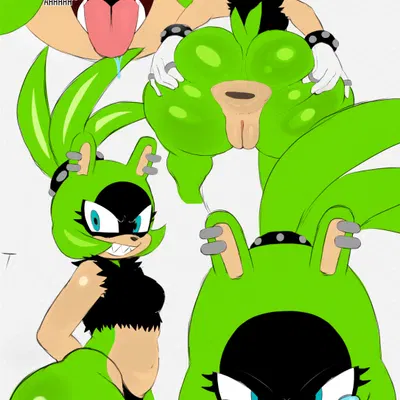 surge the tenrec (idw publishing, sega) created by havoczo, simoncross