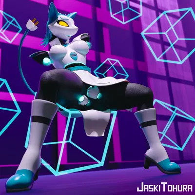 tasque manager (deltarune, undertale (series)) created by jaskitohura