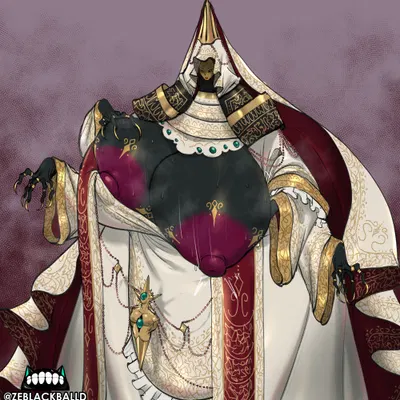 the thorned chanter (zeblackball.d) created by ze blackball.d