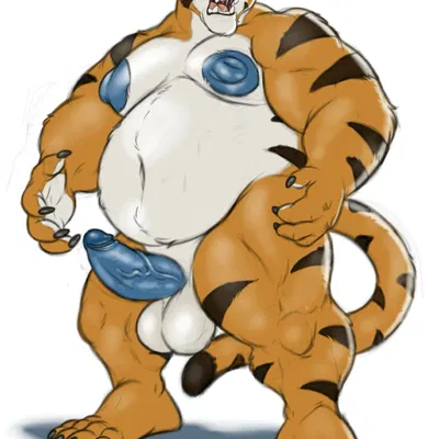 tony the tiger (frosted flakes, kellogg's) created by husky2paws
