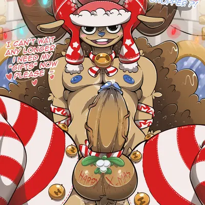 tony tony chopper, tony tony chopper (horn point form) (christmas, one piece) created by mrt0ony