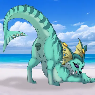 vaylie (schattendrache) (nintendo, pokemon) created by backlash91