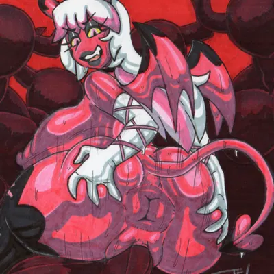 verosika mayday (hellaverse, helluva boss) created by parasitedeath