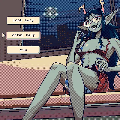 vriska serket (homestuck, ms paint adventures) created by breeoche