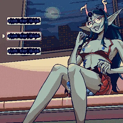 vriska serket (homestuck, ms paint adventures) created by breeoche