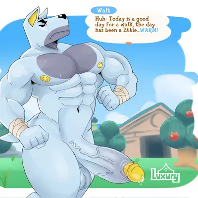 walt (animal crossing) (animal crossing, nintendo) created by luxuryus ar