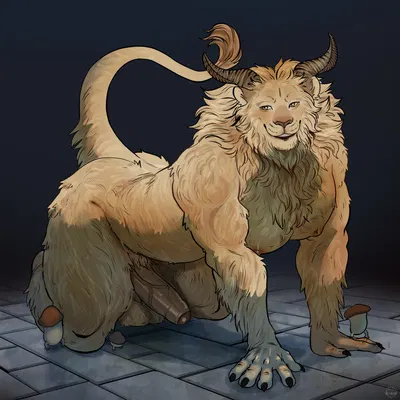 winged lion (delicious in dungeon) (delicious in dungeon) created by bluesh