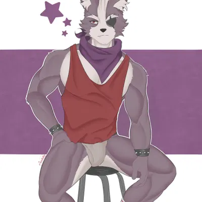 wolf o'donnell (nintendo, star fox) created by kwaziidoodle