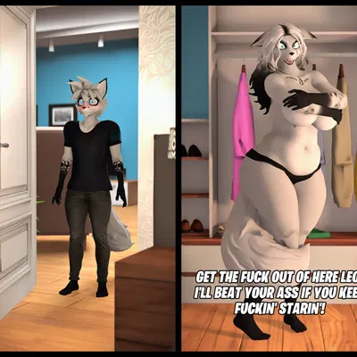 abby (domibun), leo (atoastedorange) created by domi3d