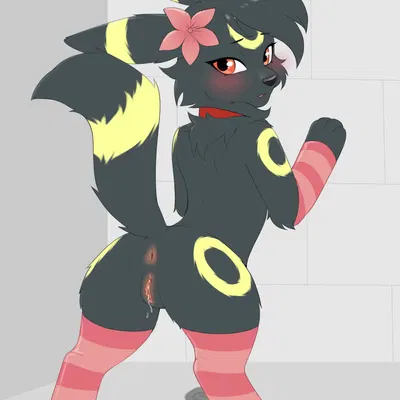 abby (umbreon) (nintendo, pokemon) created by harmlessnoodle