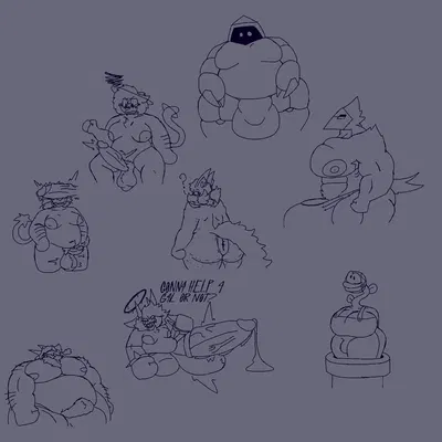 acid (felineflustered), amber (felineflustered), berryclaw (felineflustered) (deltarune, electronic arts) created by felineflustered