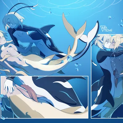 aether (genshin impact), freminet (genshin impact) (genshin impact, mihoyo) created by matemi