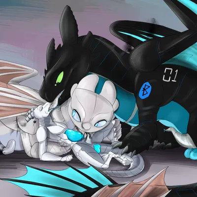 ainoinen, blu (bluthederg), blutoothless (dreamworks, european mythology) created by charliemcarthy