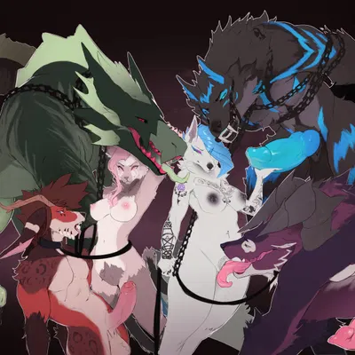 aisling (nightingkay), ak (akefesauce), reddy (reddyrennard) (mythology) created by reddyrennard