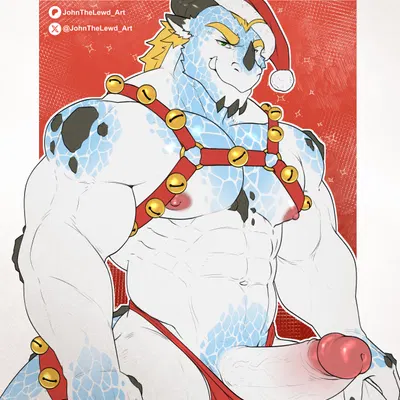 akumu krad nox, nogard krad nox (christmas, mythology) created by johnthelewd art