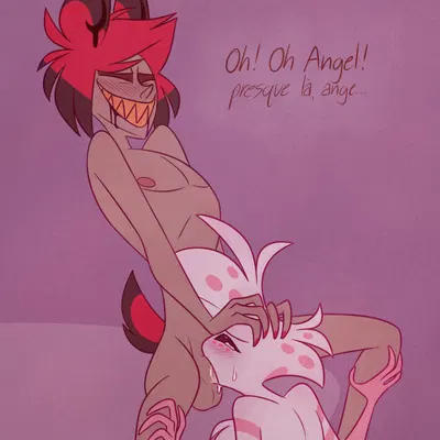 alastor (hazbin hotel), angel dust (hazbin hotel, hellaverse) created by ranksauce