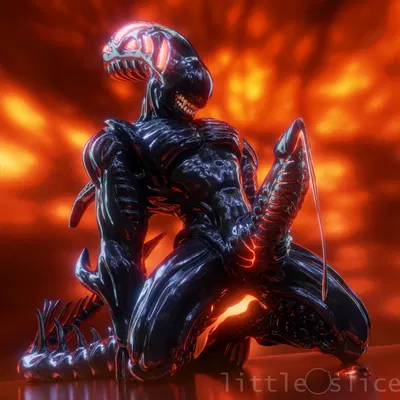 alien (franchise) created by littleslice-sfm