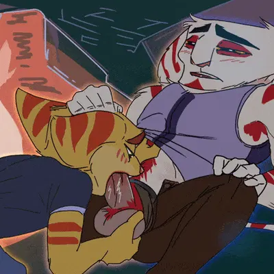 alister azimuth, ratchet (ratchet and clank) (ratchet and clank, sony corporation) created by jackiry