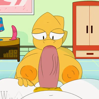 alphys, asgore dreemurr (undertale, undertale (series)) created by wolfbaloo