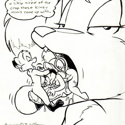 amarim, mousey (maxblackrabbit), sheila vixen created by eric schwartz