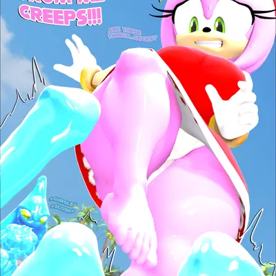 amy rose, chaos (sonic) (sega, sonic adventure) created by neotaurus