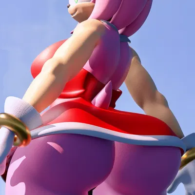 amy rose (sega, sonic the hedgehog (series)) created by jakkeynsfw