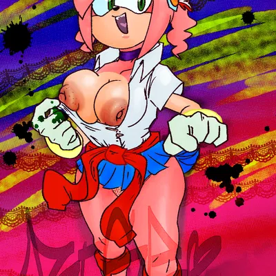 amy rose (sega, sonic the hedgehog (series)) created by mkiiisystem
