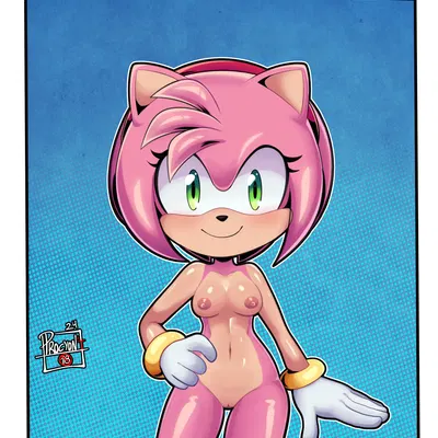 amy rose (sega, sonic the hedgehog (series)) created by procyon star