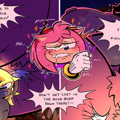 amy rose, sonic the hedgehog, super sonic (sega, sonic the hedgehog (series)) created by classica p