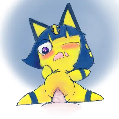 ankha (animal crossing) (animal crossing, nintendo) created by hoshi kodomo