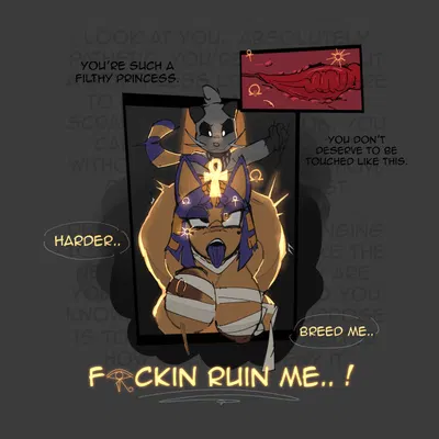 ankha (animal crossing), spade lovelight (animal crossing, egyptian mythology) created by woomi e